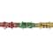 Beistle; Beistle 9ft. Red, Green & Gold Metallic Garlands, 2ct.; Category:Streamers & Garland; Image:2